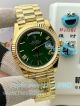 PPM Super Copy Green-faced Rolex Day-Date II Gain Weight Yellow Gold Swiss 3255 Watch (2)_th.jpg
